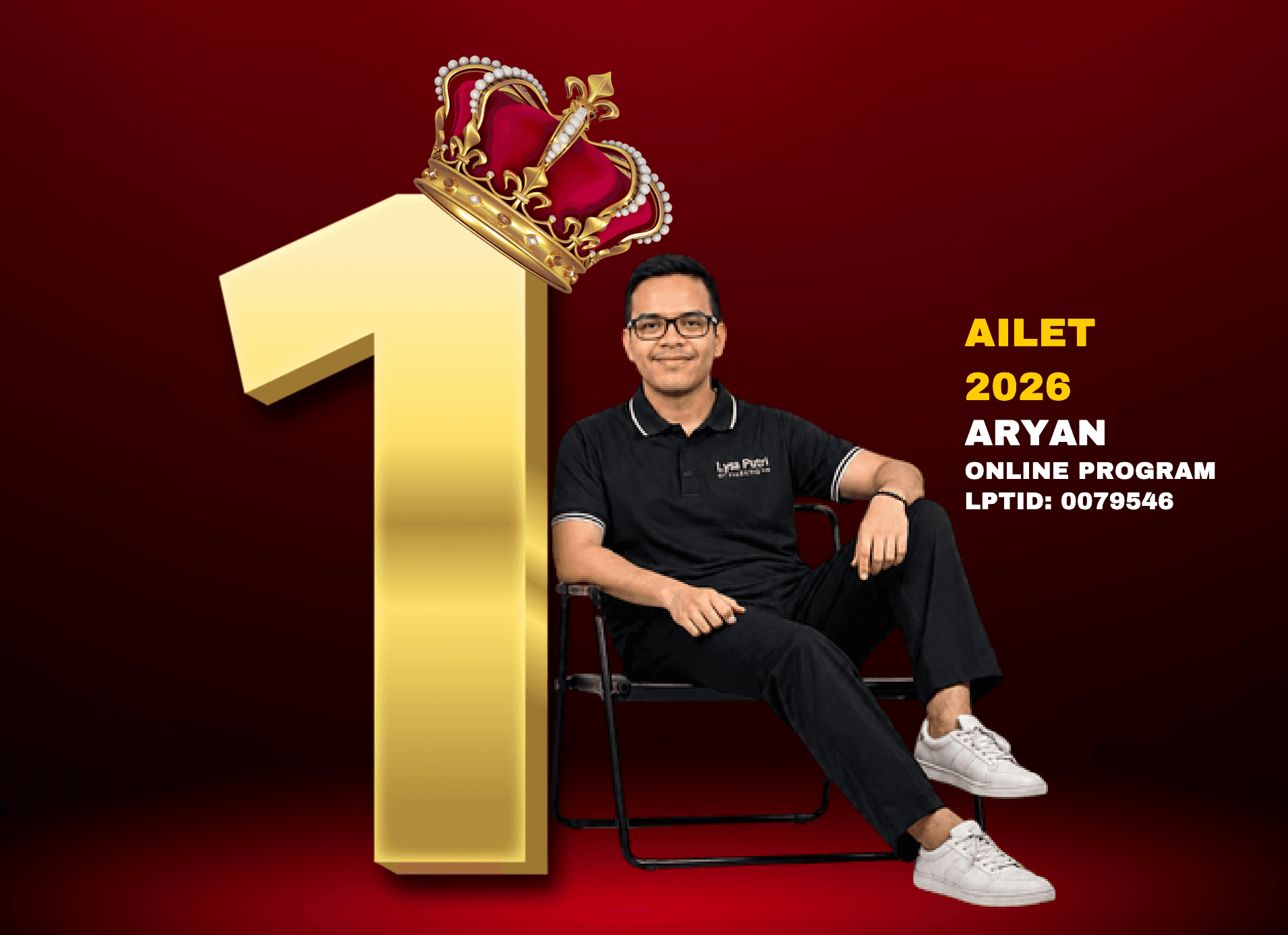Aryan — AILET 2026 All India Rank 1, NLU Delhi