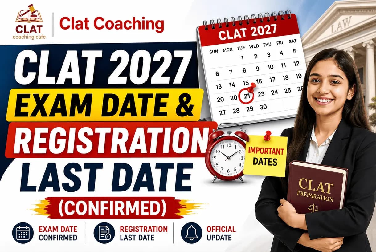 CLAT 2027 Exam Date & Registration Last Date: Confirmed Notification Timeline