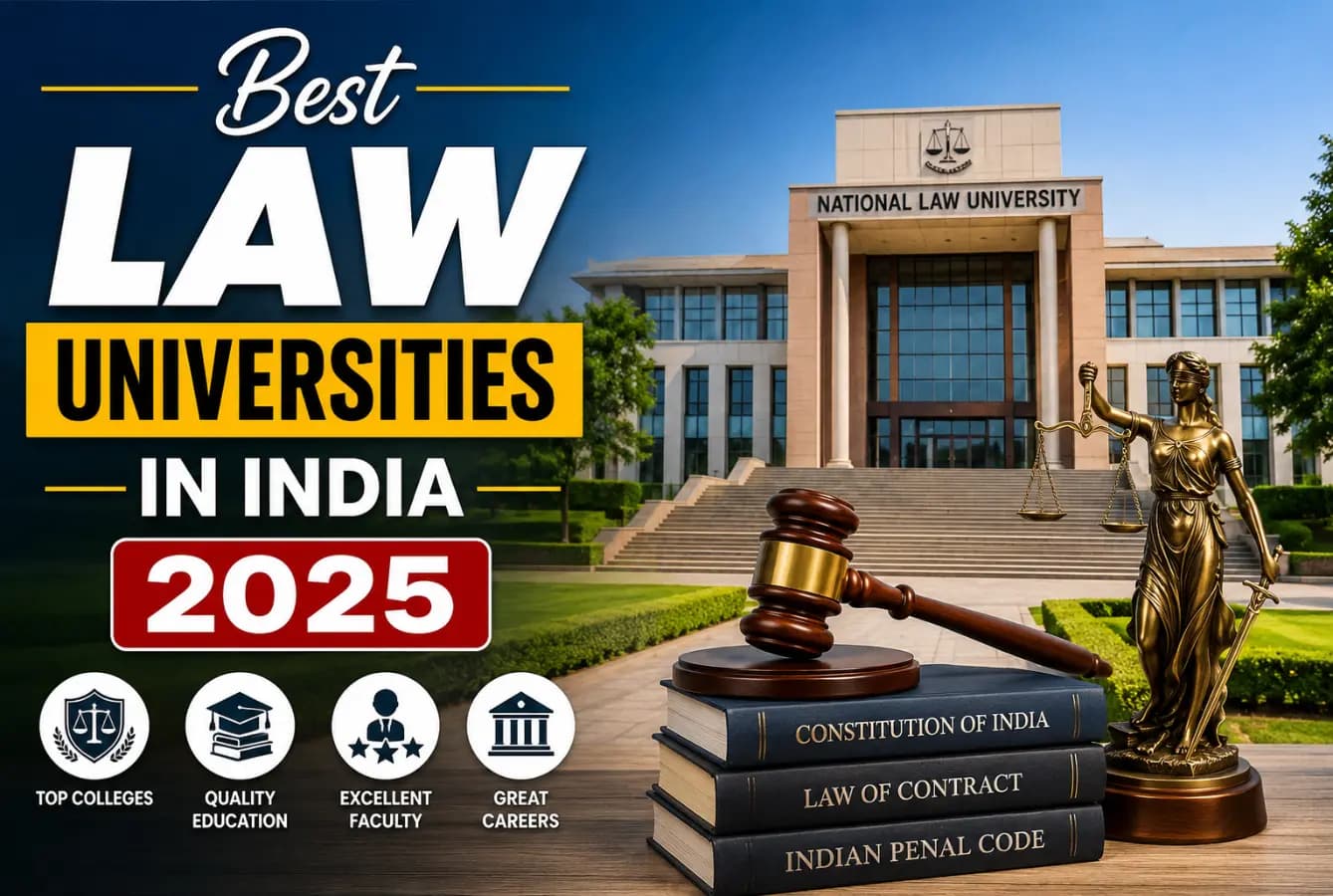 Best Law Universities in India 2025: Top Law Colleges by NIRF Rank