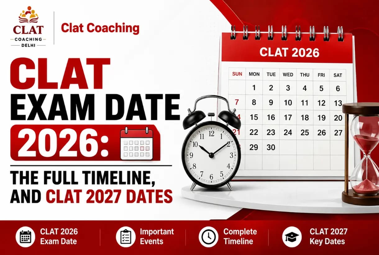 CLAT Exam Date 2026 – Complete Exam Schedule and Important Dates