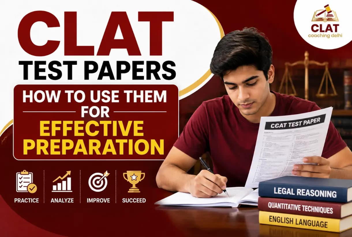 CLAT Test Papers How to Use Them for Effective Preparation