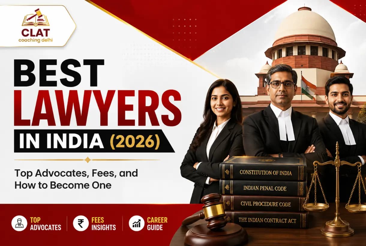 India's top Supreme Court senior advocates in 2026, from Harish Salve to Attorney General R. Venkataramani, on the CLAT Coaching Delhi guide.
