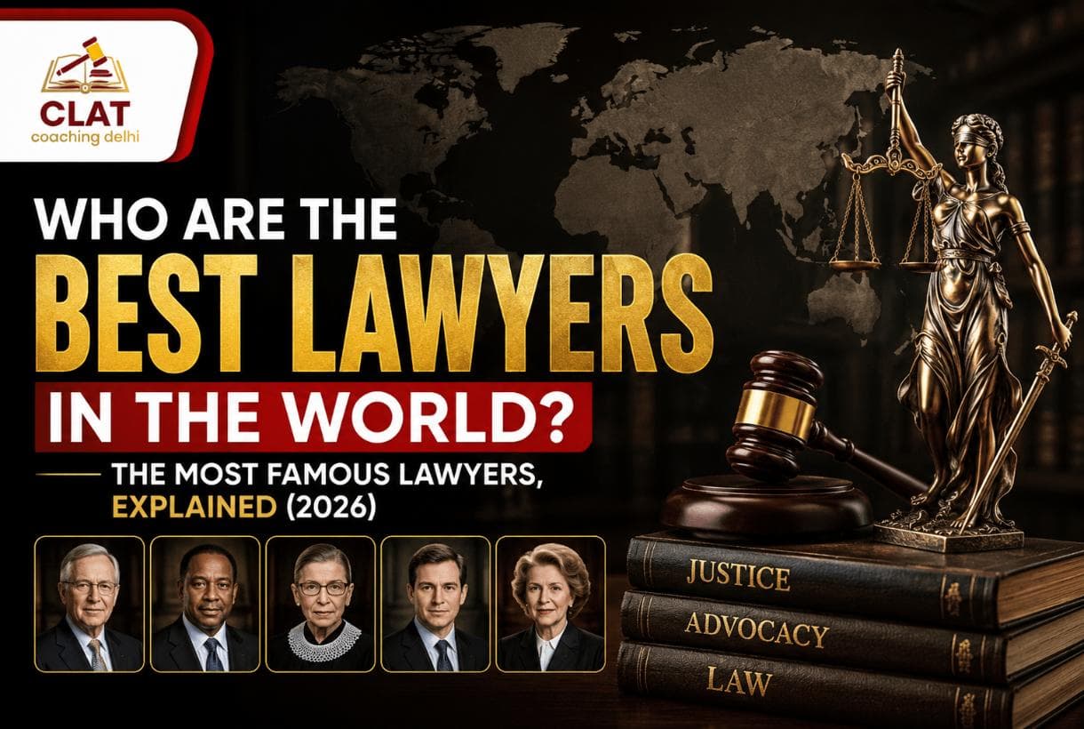 The most famous lawyers in the world, from Mahatma Gandhi and Nelson Mandela to Amal Clooney, on the CLAT Coaching Delhi guide