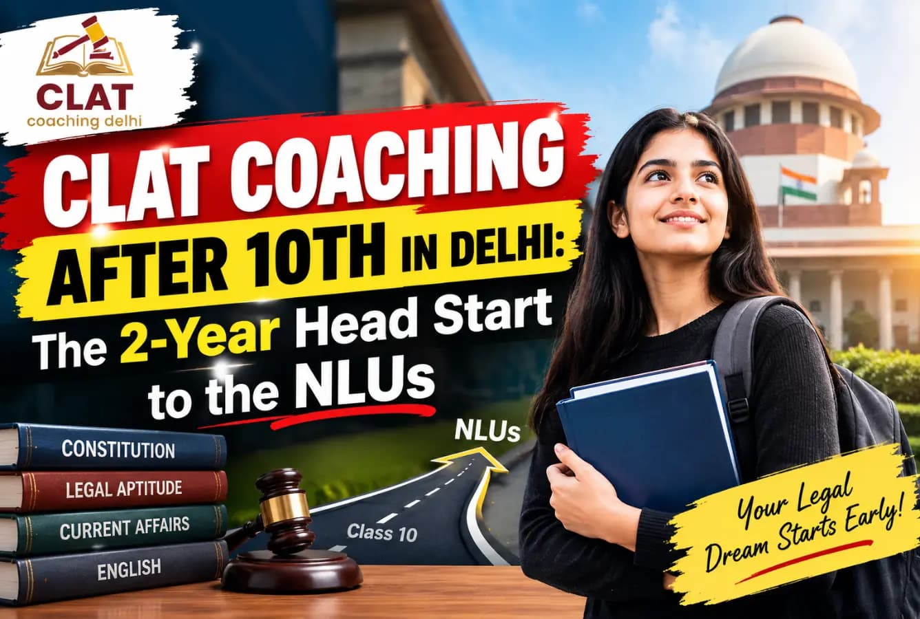 CLAT Coaching After 10th in Delhi