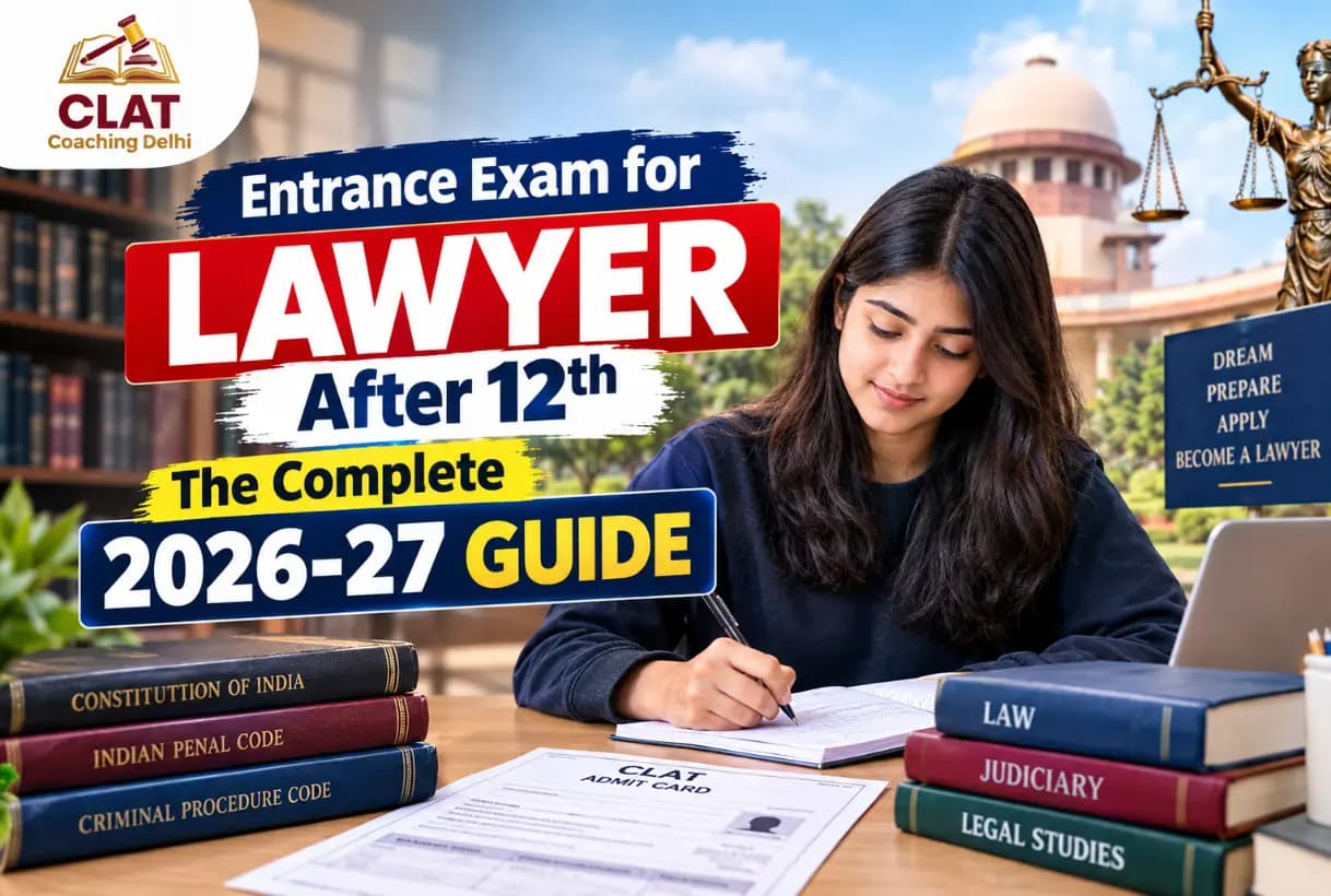 Comparison chart of law entrance exams after 12th: CLAT, AILET, SLAT, CUET and MH CET Law