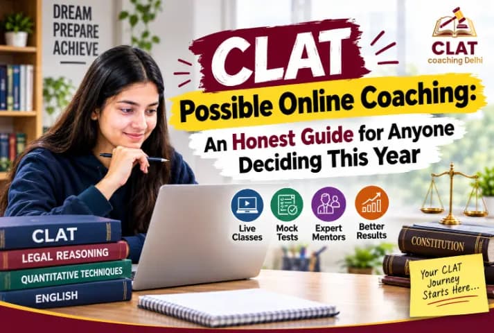 CLAT Possible Online Coaching