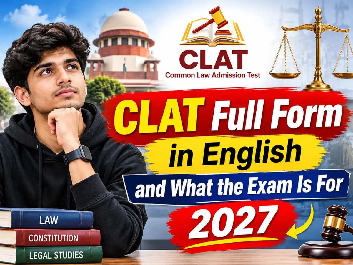 CLAT full form in English Common Law Admission Test explained by Law Prep Tutorial Delhi NCR