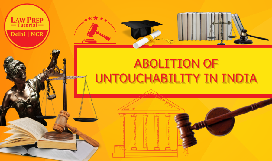 Abolition of Untouchability in India